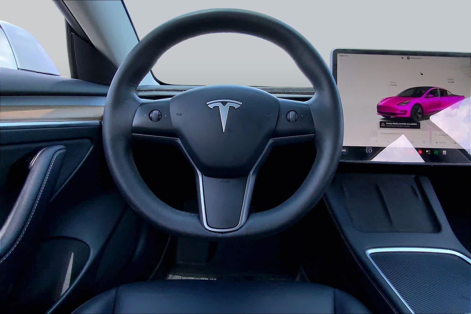 2023 Tesla Model 3  Pearl White Multi-Coat at Beck & Masten Kia