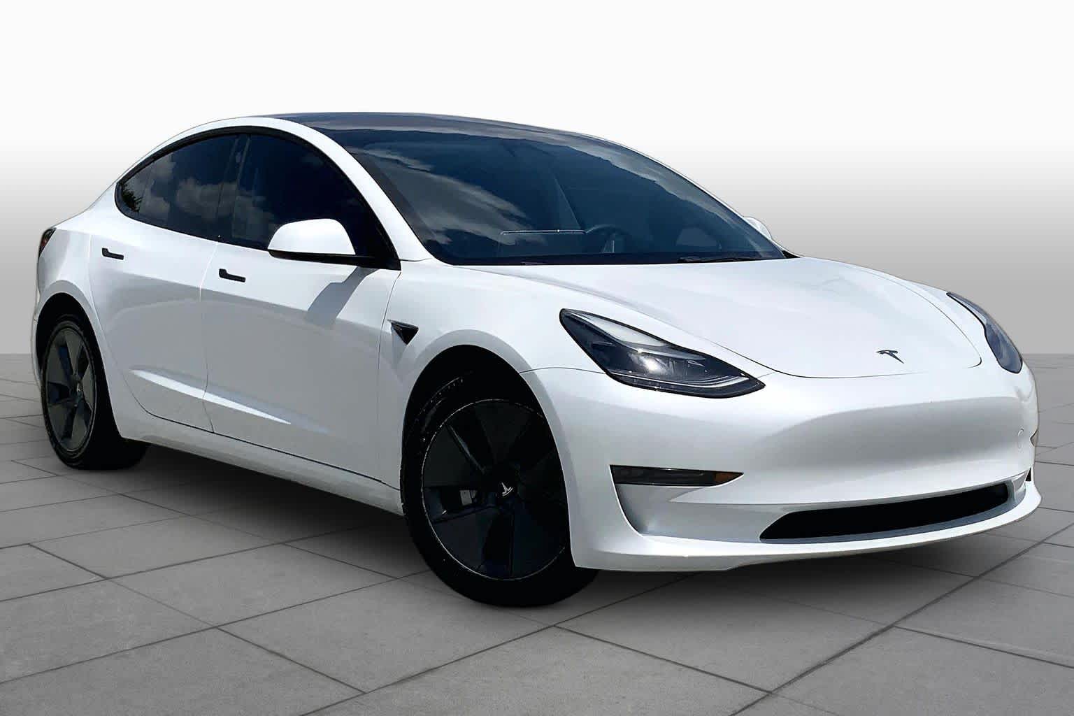 2023 Tesla Model 3  Pearl White Multi-Coat at Beck & Masten Kia