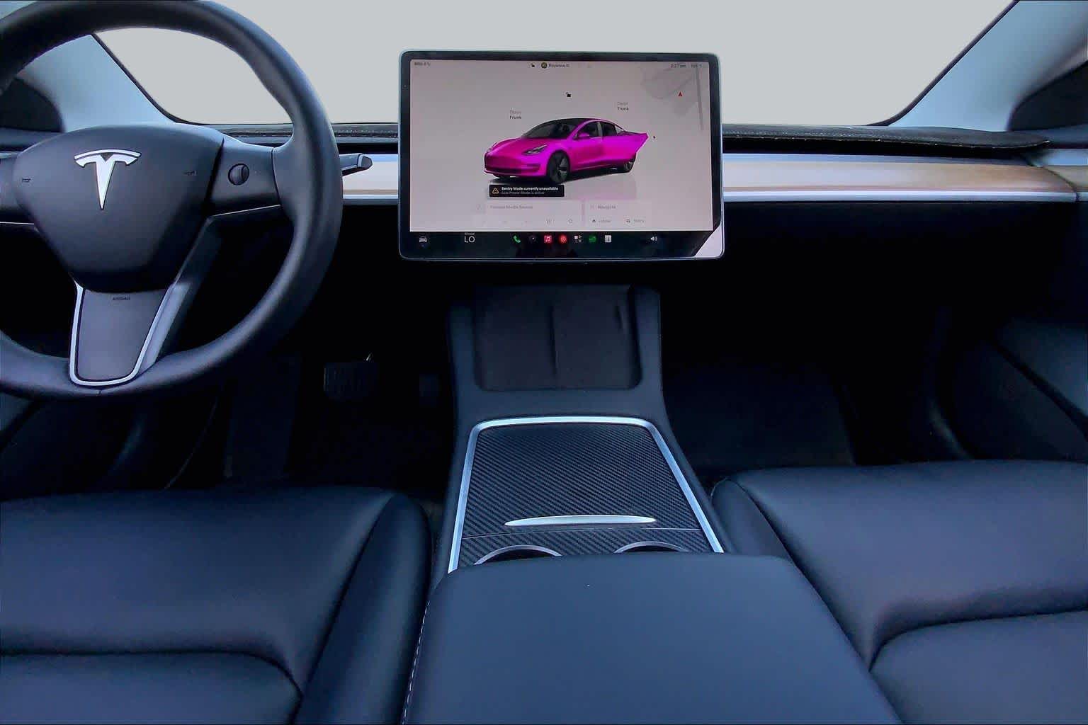 2023 Tesla Model 3  Pearl White Multi-Coat at Beck & Masten Kia