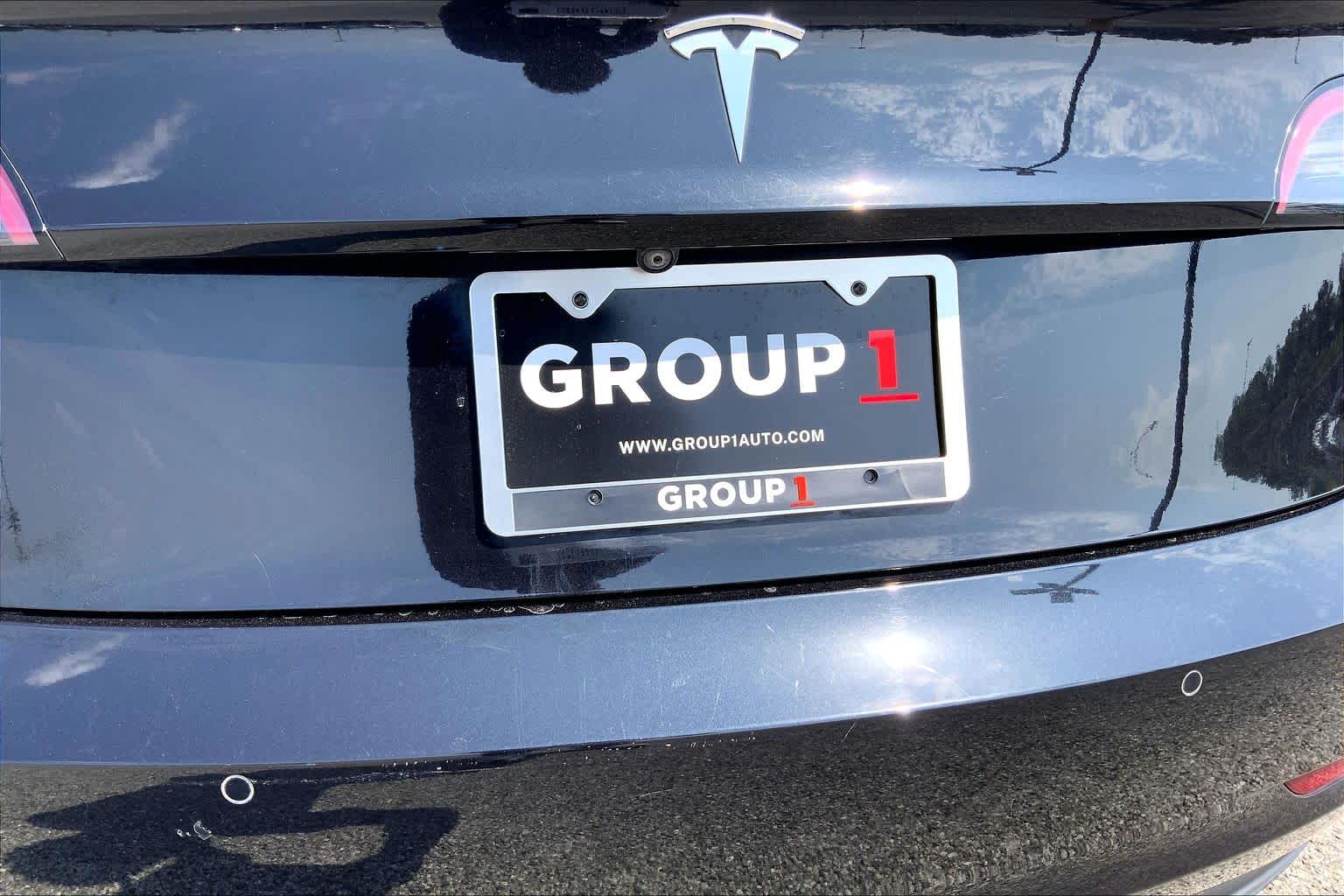 2018 Tesla Model 3 Long Range Battery Solid Black at AutoNation USA Houston