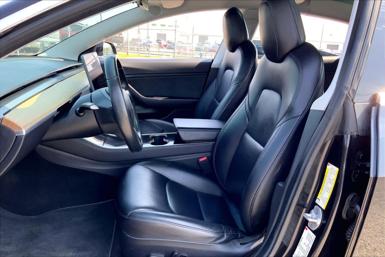 2018 Tesla Model 3 Long Range Battery Solid Black at AutoNation USA Houston