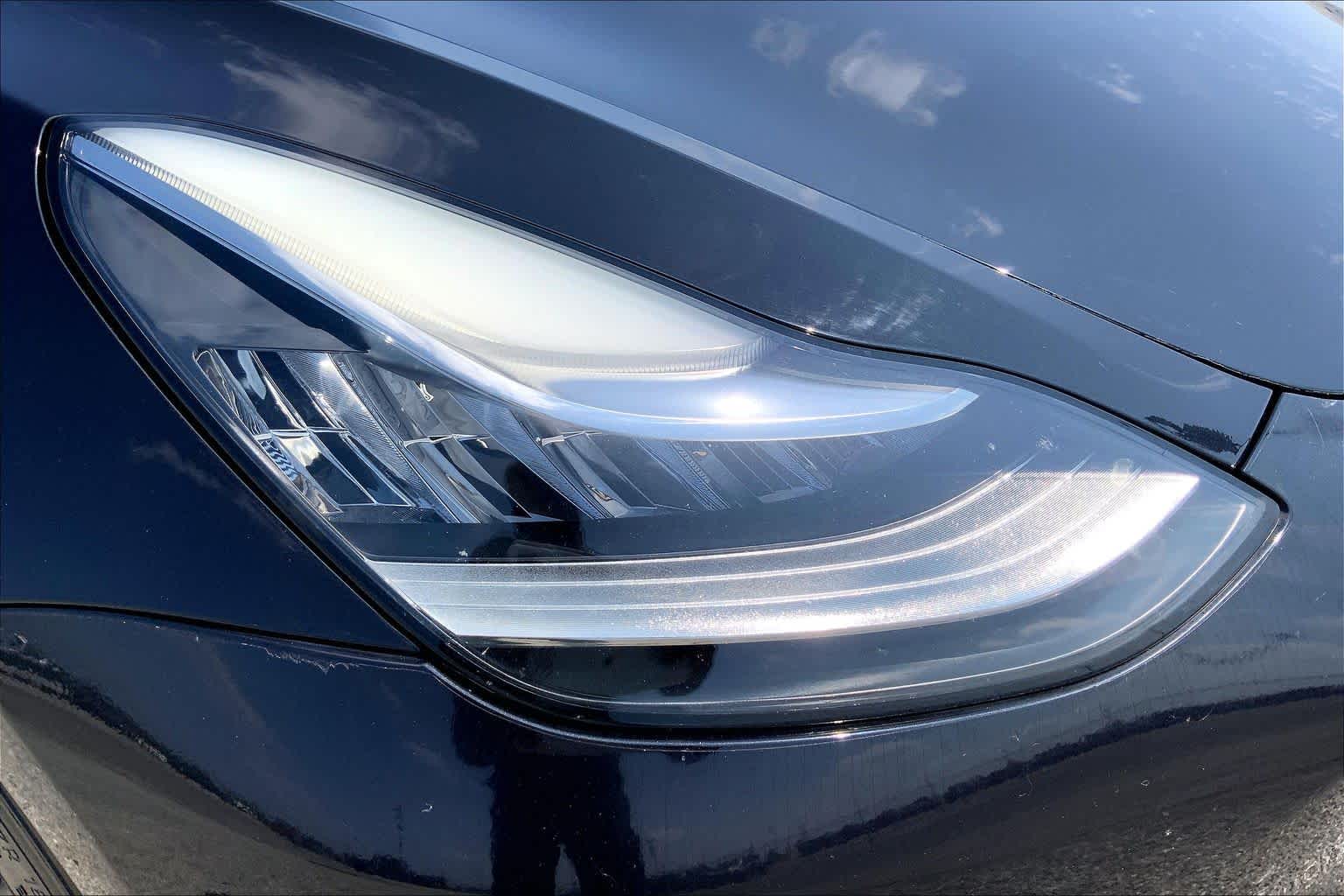 2018 Tesla Model 3 Long Range Battery Solid Black at AutoNation USA Houston