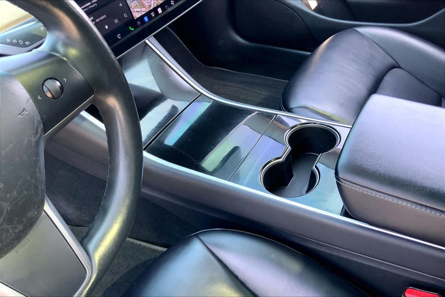 2018 Tesla Model 3 Long Range Battery Solid Black at AutoNation USA Houston
