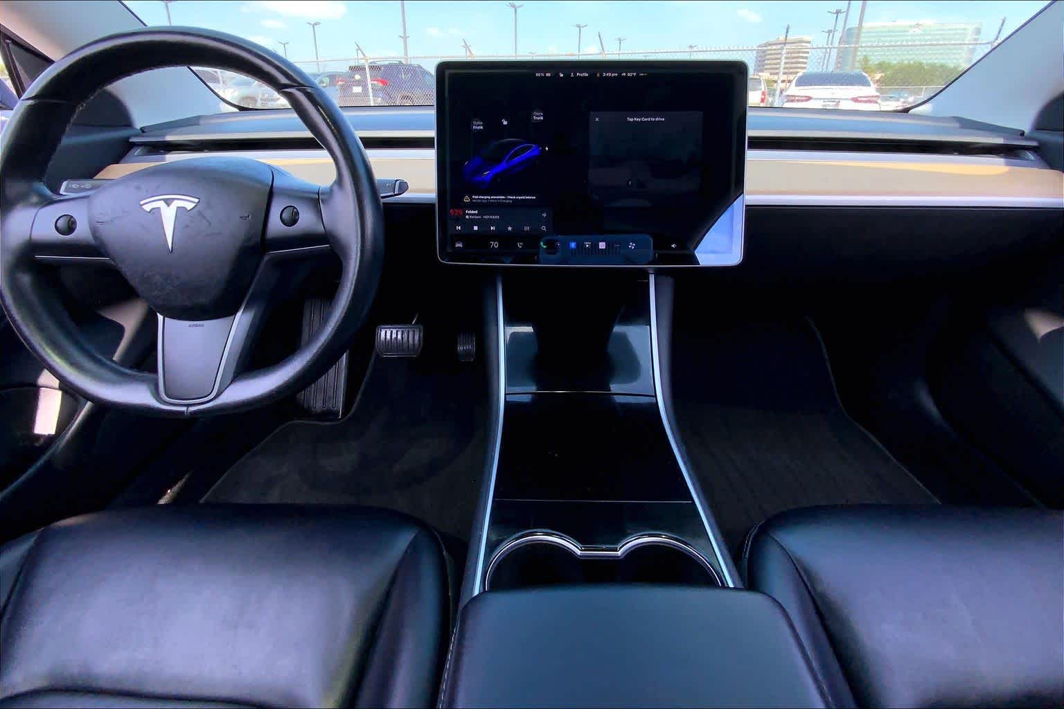 2018 Tesla Model 3 Long Range Battery Solid Black at AutoNation USA Houston