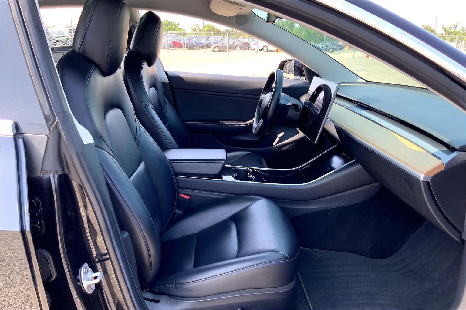 2018 Tesla Model 3 Long Range Battery Solid Black at AutoNation USA Houston