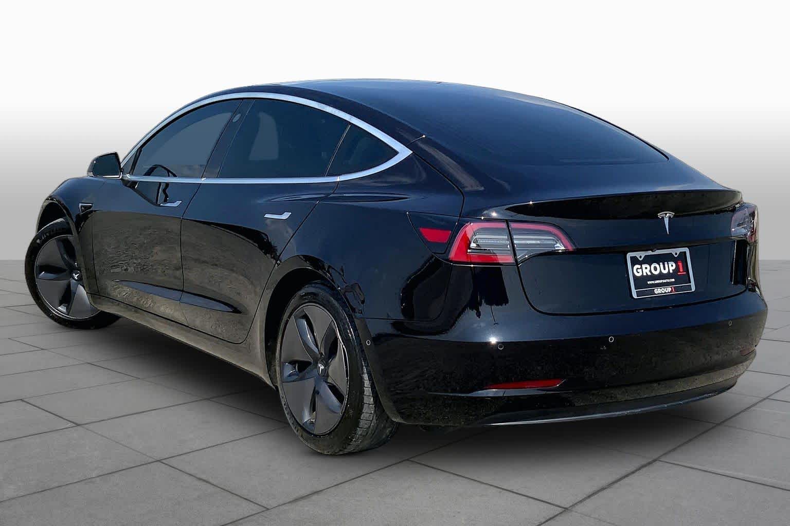 2018 Tesla Model 3 Long Range Battery Solid Black at AutoNation USA Houston
