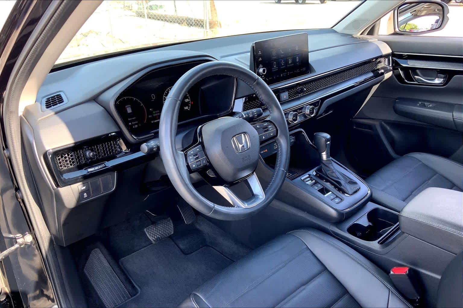 2025 Honda CR-V EX-L Crystal Black Pearl at Honda of Clear Lake