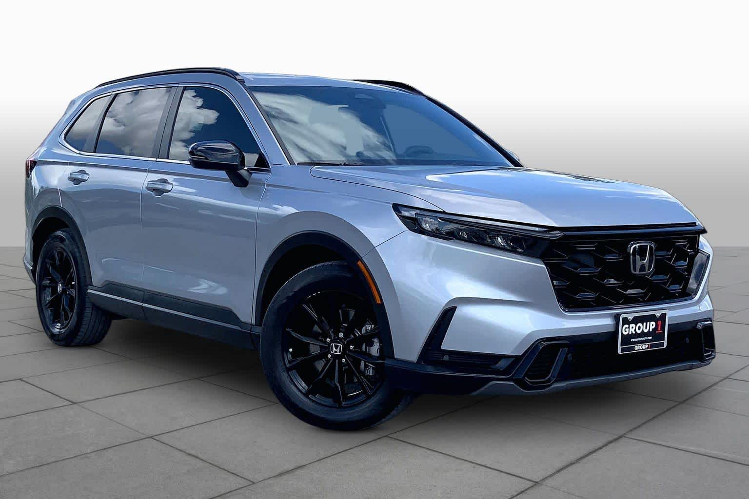 2024 Honda CR-V Hybrid Sport-L Lunar Silver Metallic at Lexus of Clear Lake