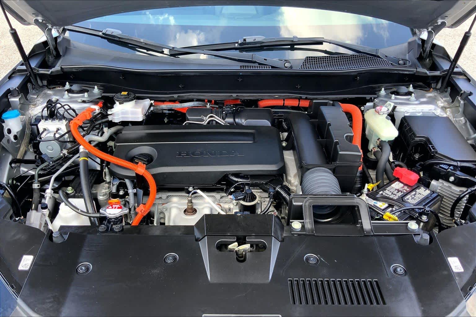 2024 Honda CR-V Hybrid Sport-L Lunar Silver Metallic at Lexus of Clear Lake