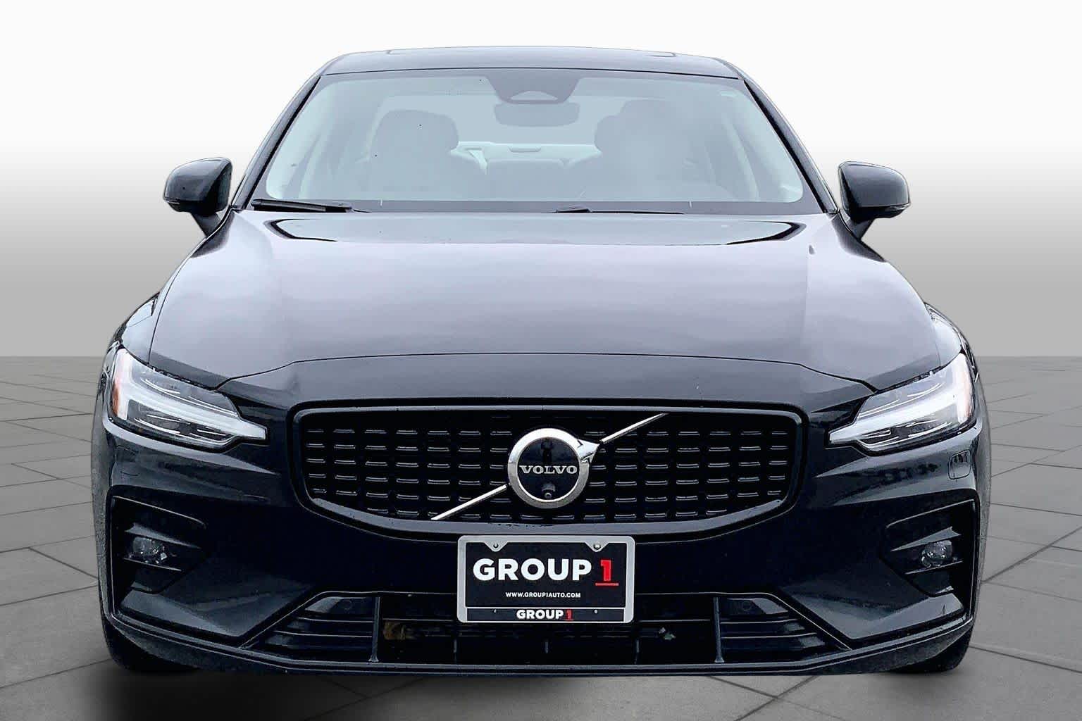 2024 Volvo S60 Plus Dark Theme Onyx Black Metallic at Group 1 Toyota Southwest