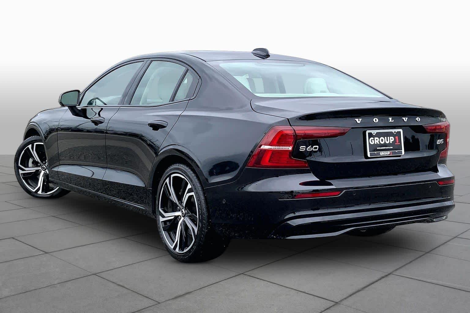 2024 Volvo S60 Plus Dark Theme Onyx Black Metallic at Group 1 Toyota Southwest