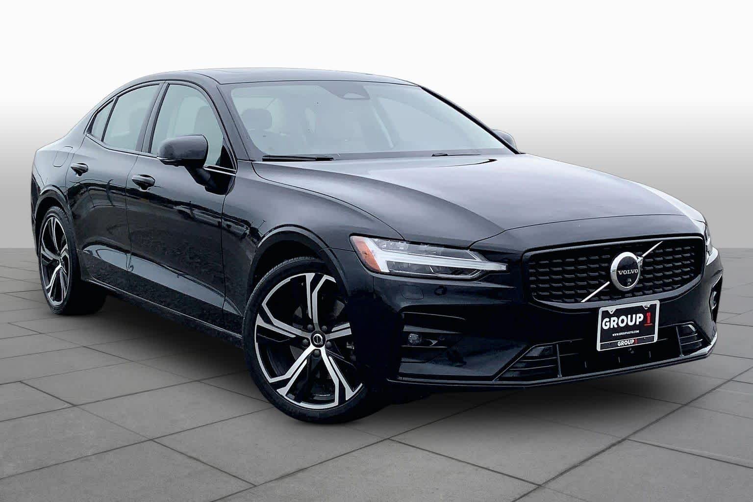 2024 Volvo S60 Plus Dark Theme Onyx Black Metallic at Group 1 Toyota Southwest
