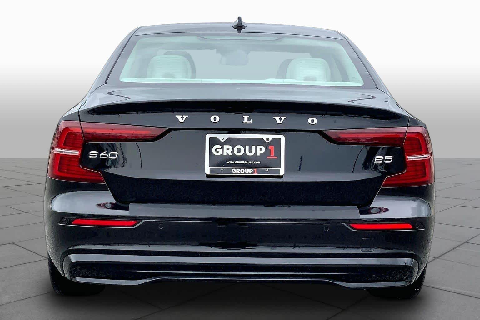 2024 Volvo S60 Plus Dark Theme Onyx Black Metallic at Group 1 Toyota Southwest