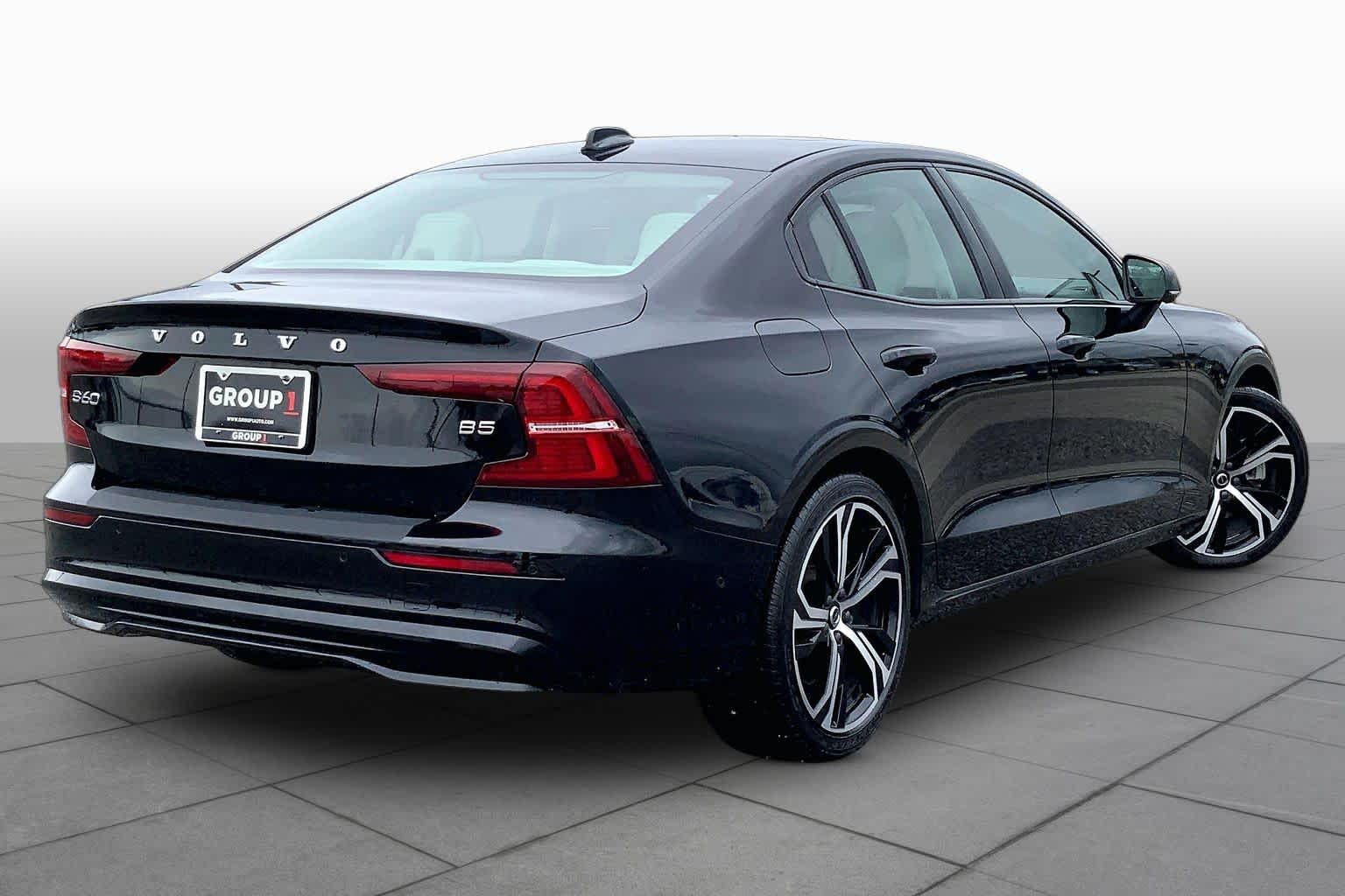 2024 Volvo S60 Plus Dark Theme Onyx Black Metallic at Group 1 Toyota Southwest