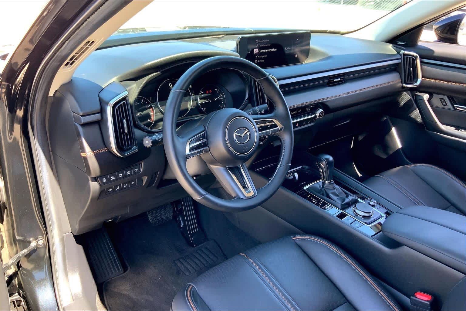 2025 Mazda CX-50 2.5 Turbo Premium Plus Package Jet Black Mica at Texan GMC Buick