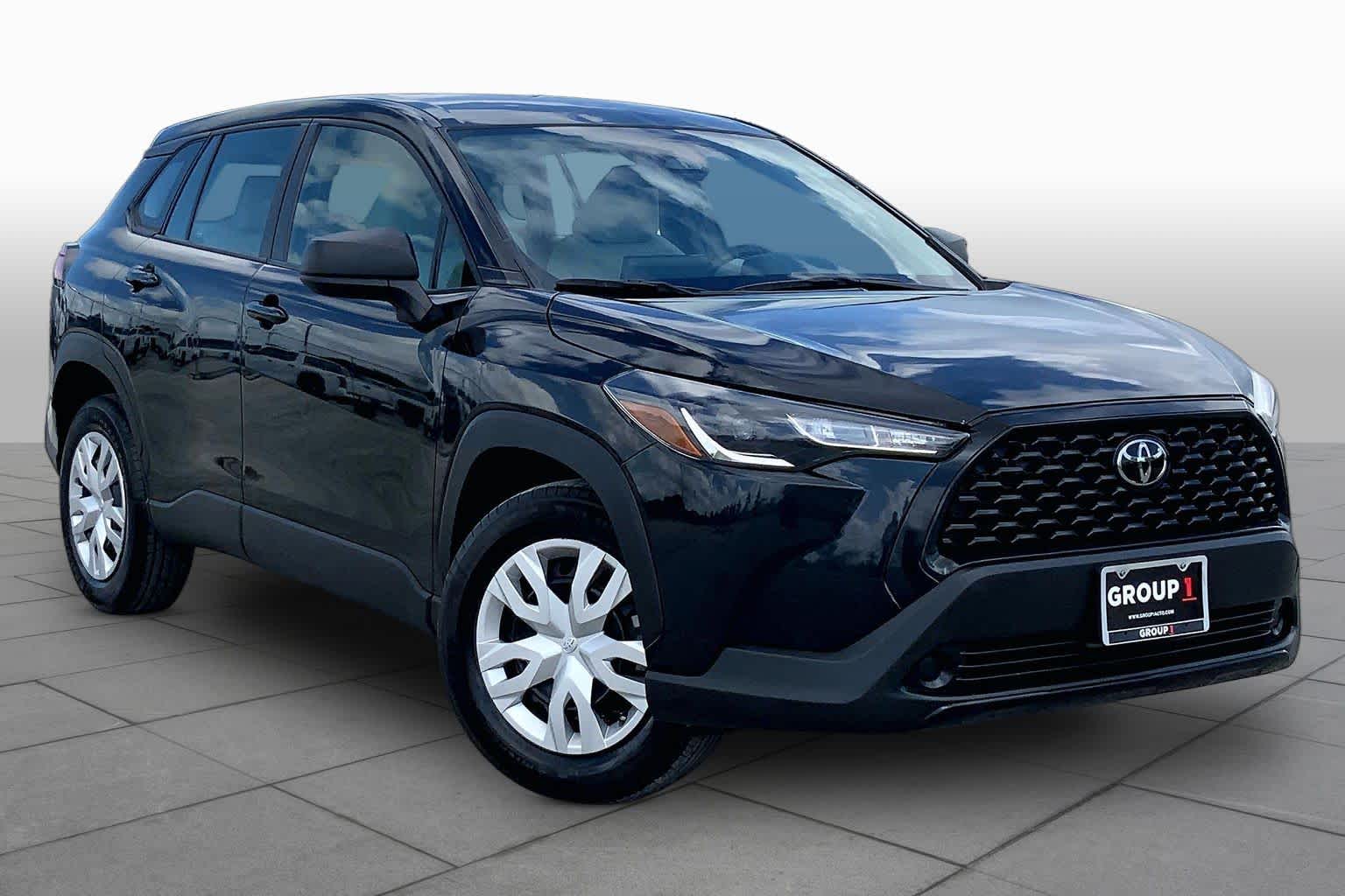 2024 Toyota Corolla Cross L Jet Black at Group 1 Toyota Southwest