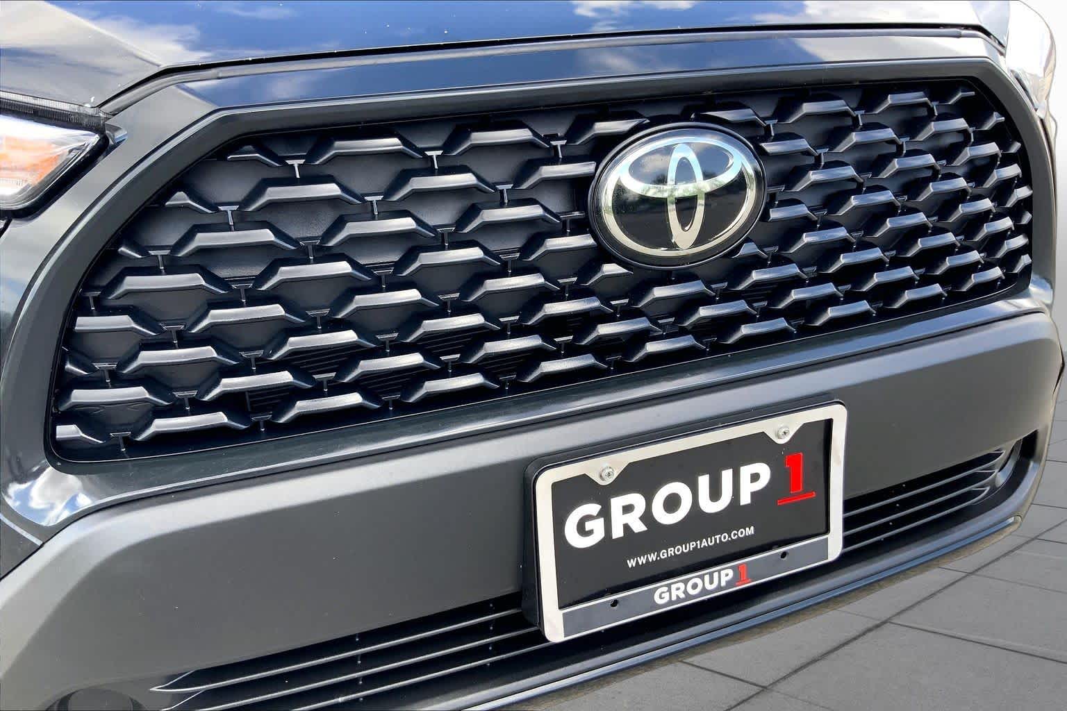 2024 Toyota Corolla Cross L Jet Black at Group 1 Toyota Southwest