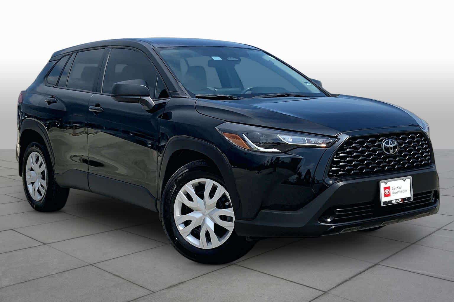 2025 Toyota Corolla Cross L Jet Black at Group 1 Toyota Southwest