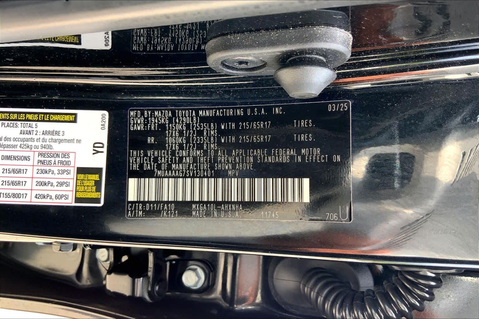 2025 Toyota Corolla Cross L Jet Black at Group 1 Toyota Southwest