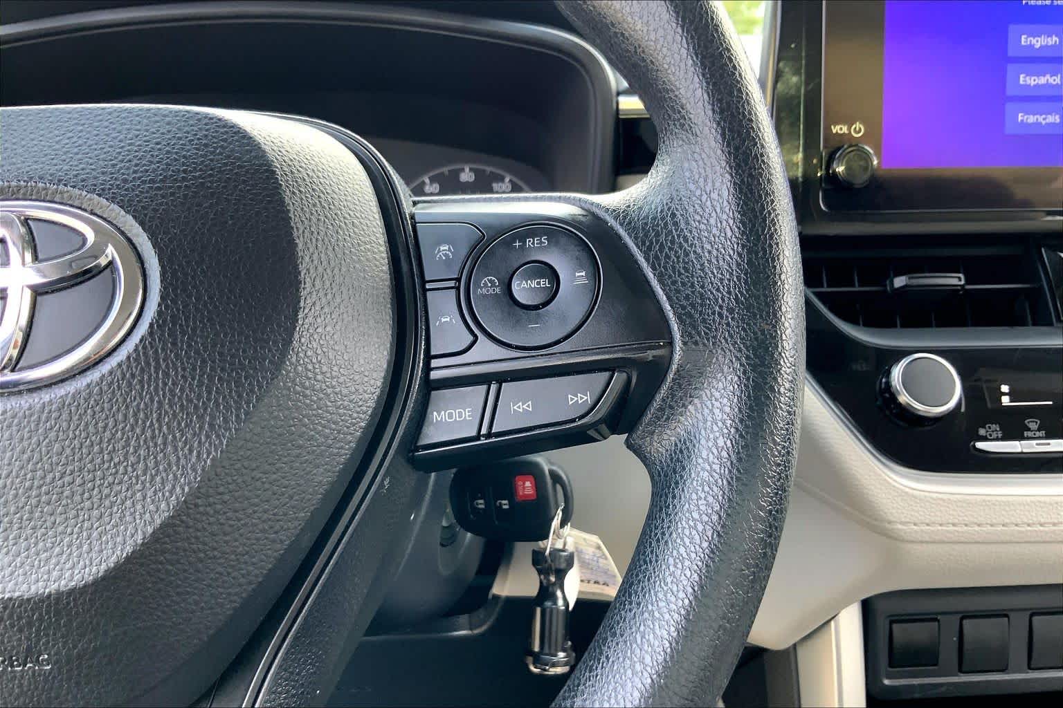 2024 Toyota Corolla Cross L Sonic Silver at Group 1 Toyota Southwest