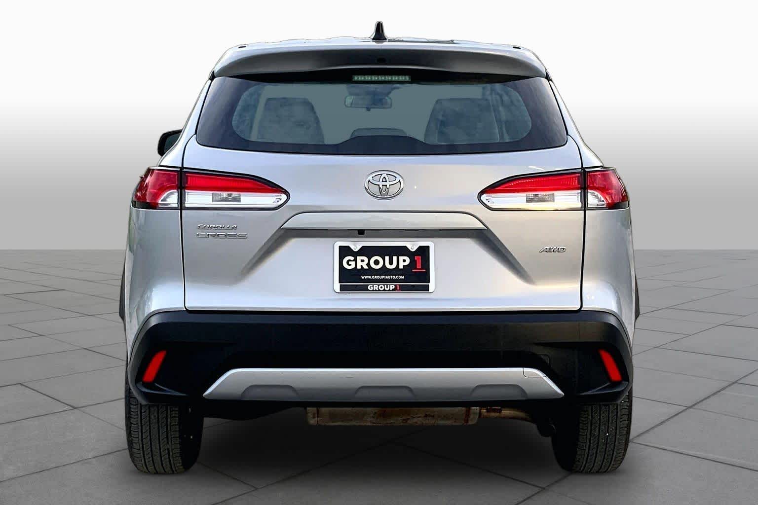 2024 Toyota Corolla Cross L Sonic Silver at Group 1 Toyota Southwest