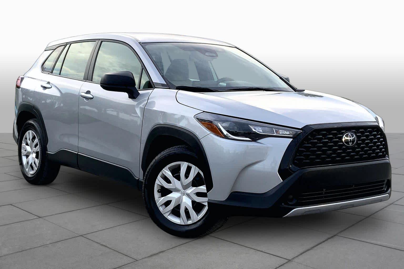 2024 Toyota Corolla Cross L Sonic Silver at Group 1 Toyota Southwest