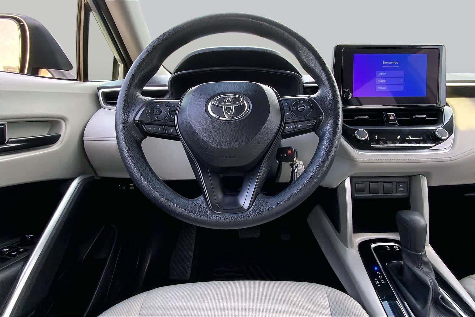 2024 Toyota Corolla Cross L Sonic Silver at Group 1 Toyota Southwest