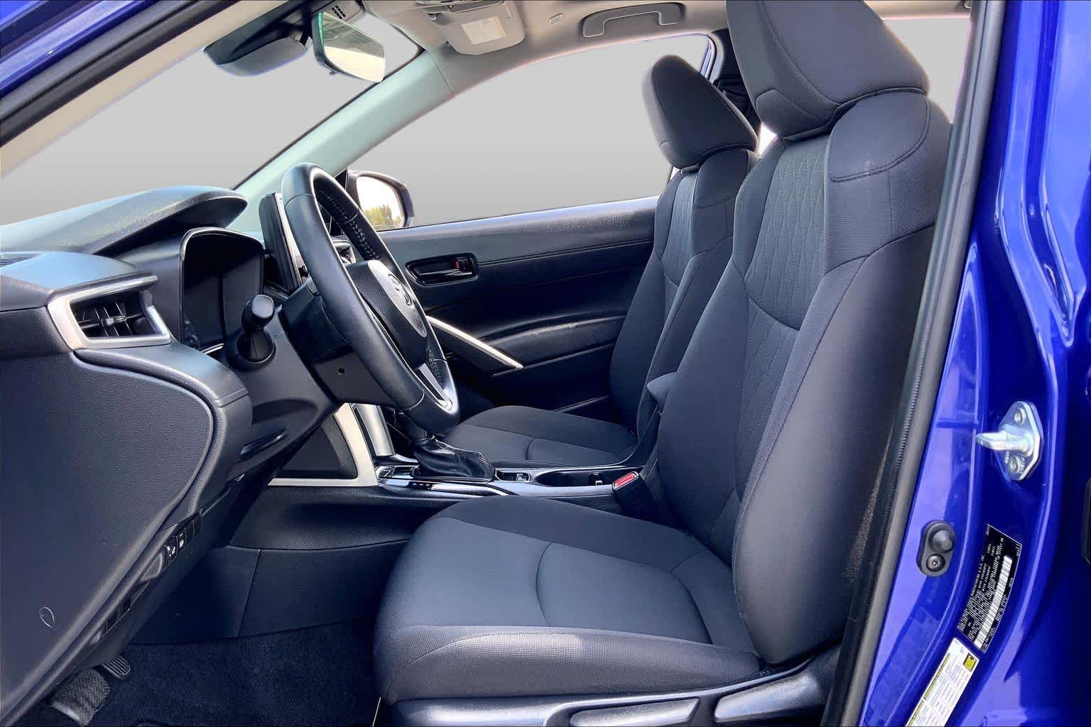 2024 Toyota Corolla Cross LE Blue Crush Metallic at HGreg Houston
