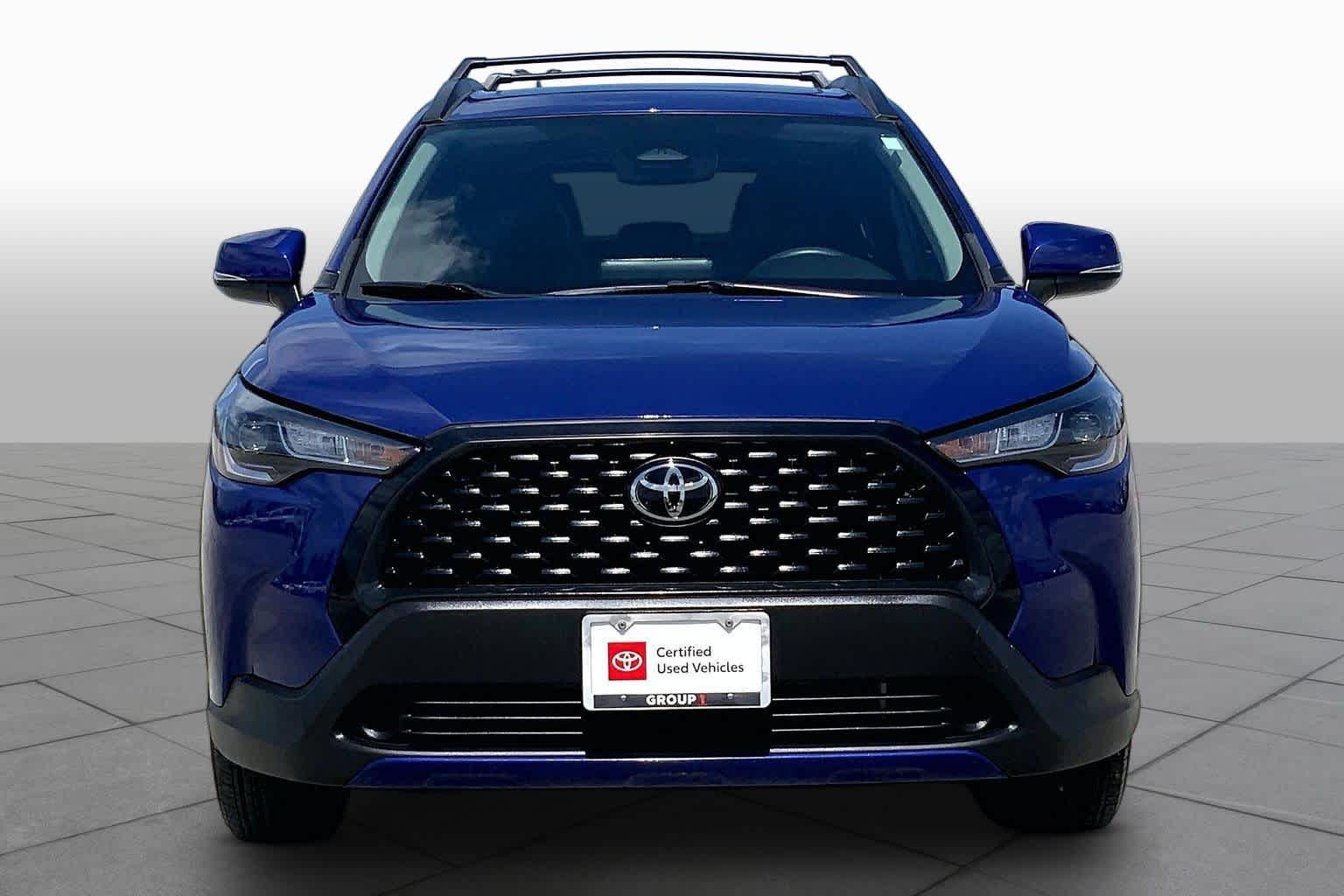 2024 Toyota Corolla Cross LE Blue Crush Metallic at HGreg Houston