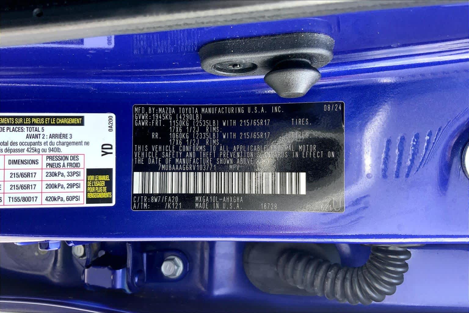 2024 Toyota Corolla Cross LE Blue Crush Metallic at HGreg Houston