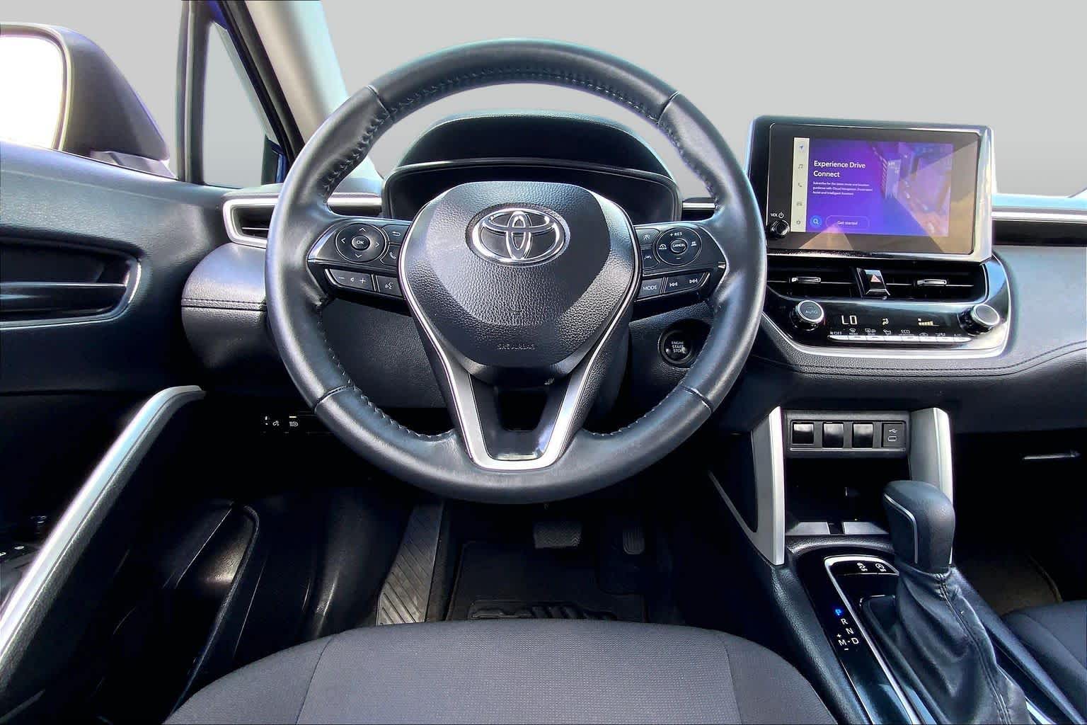 2024 Toyota Corolla Cross LE Blue Crush Metallic at HGreg Houston