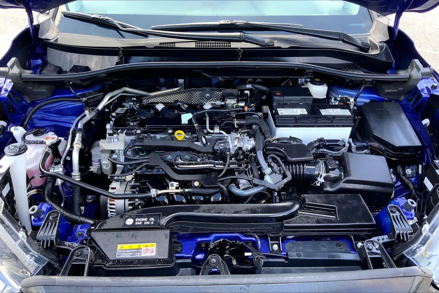 2024 Toyota Corolla Cross LE Blue Crush Metallic at HGreg Houston
