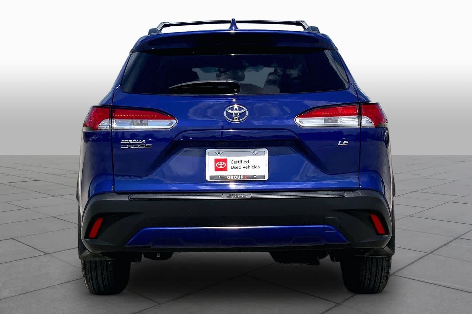 2024 Toyota Corolla Cross LE Blue Crush Metallic at HGreg Houston