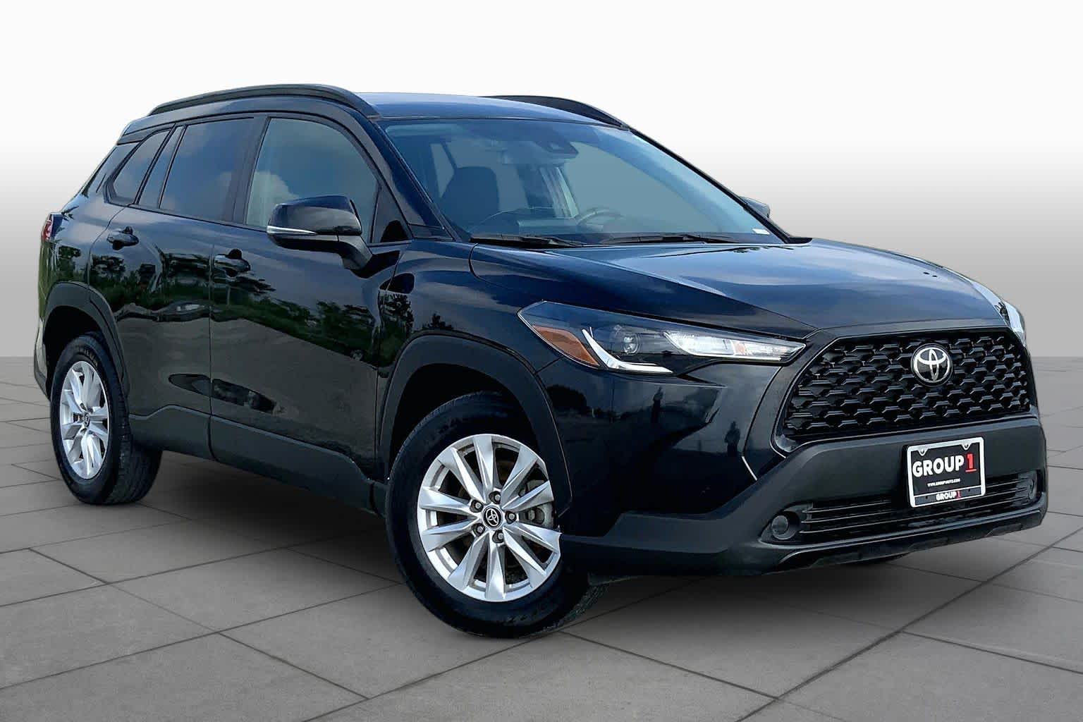 2022 Toyota Corolla Cross LE Jet Black at Group 1 Toyota Southwest