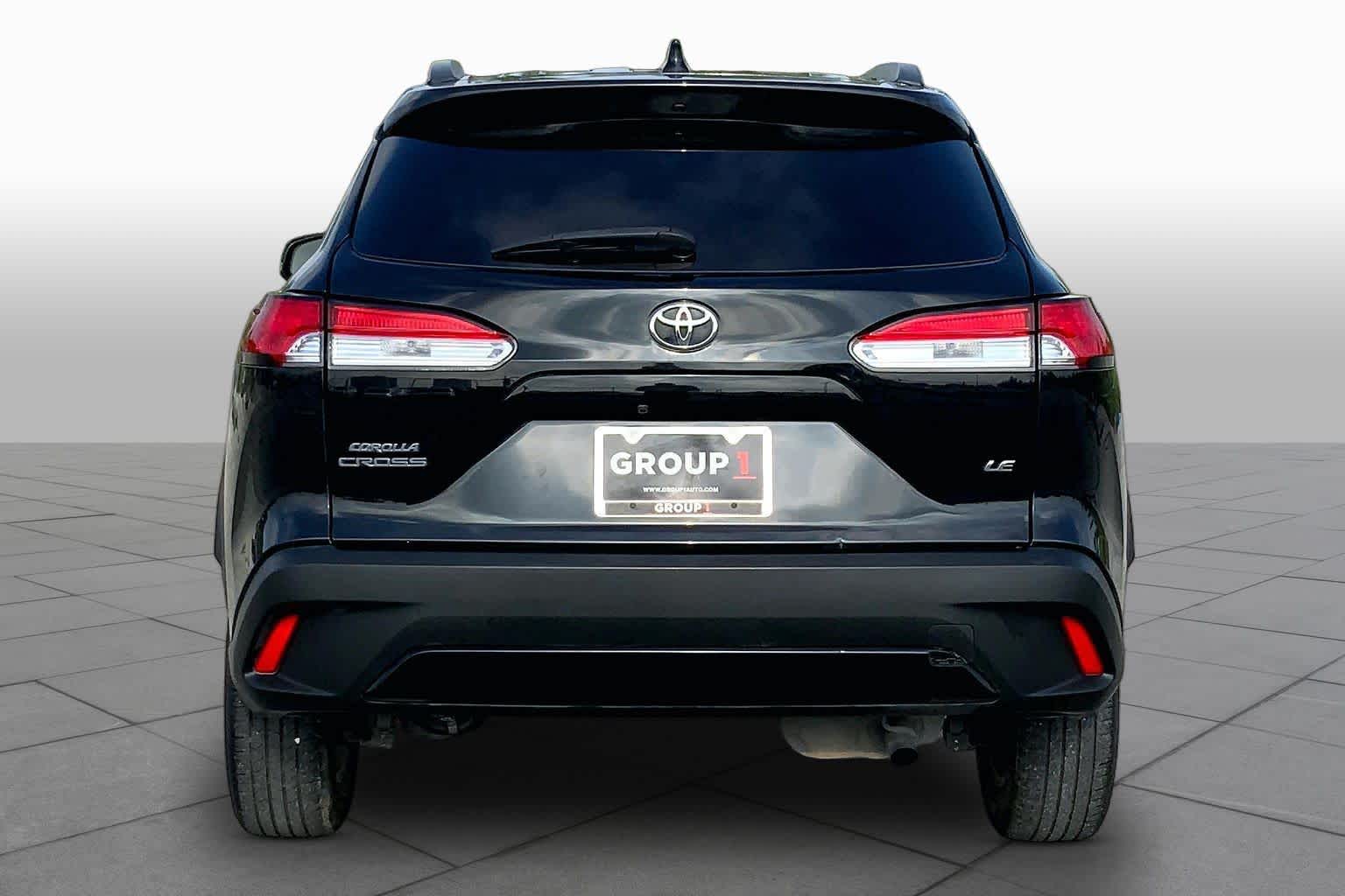 2022 Toyota Corolla Cross LE Jet Black at Group 1 Toyota Southwest