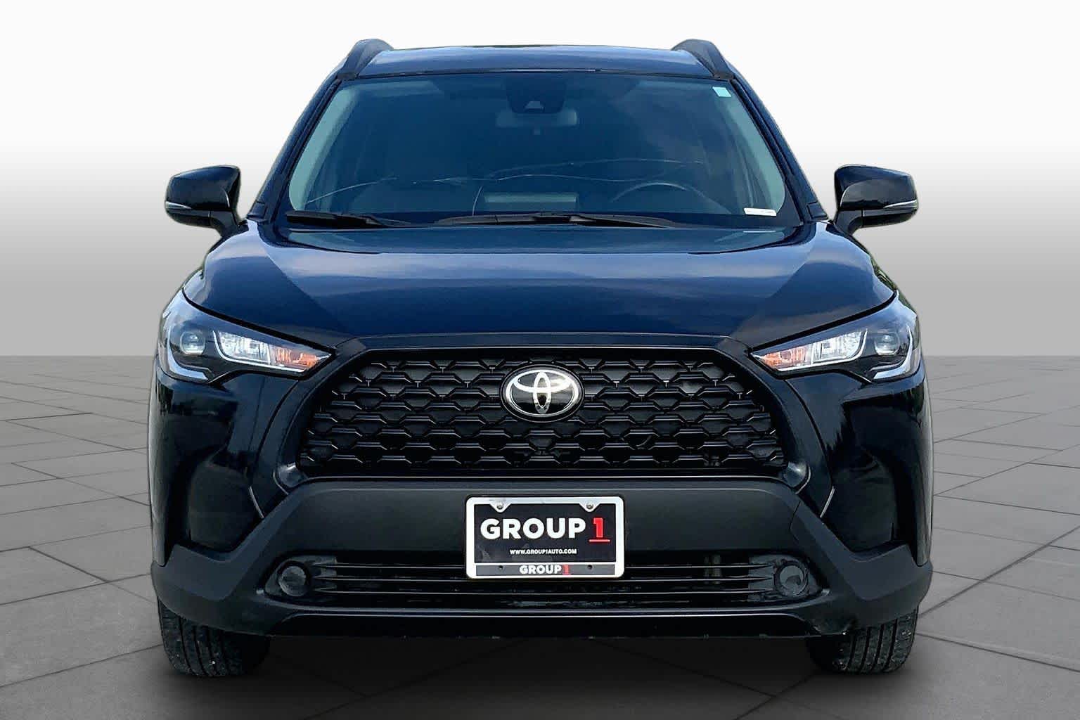2022 Toyota Corolla Cross LE Jet Black at Group 1 Toyota Southwest