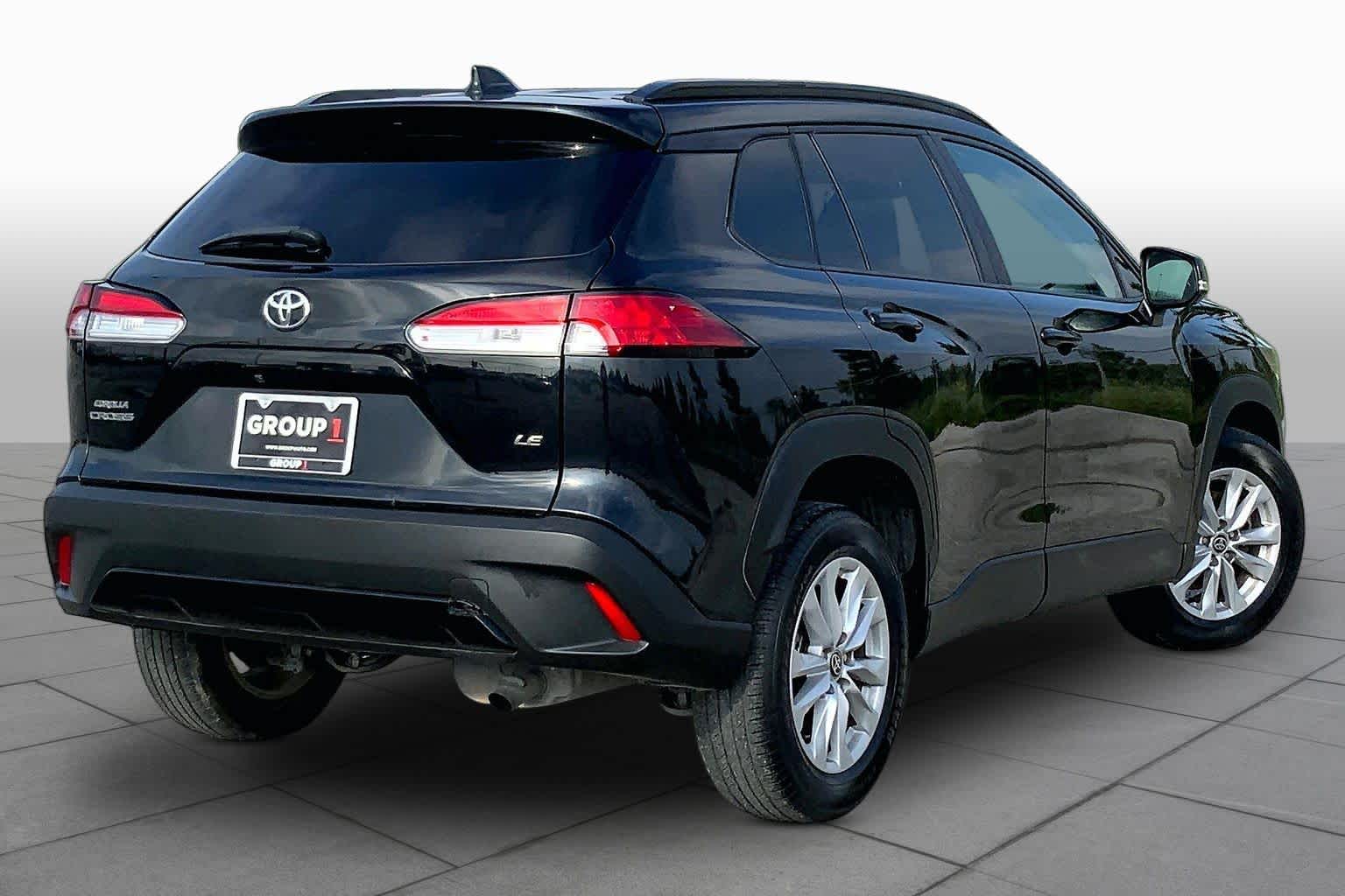 2022 Toyota Corolla Cross LE Jet Black at Group 1 Toyota Southwest
