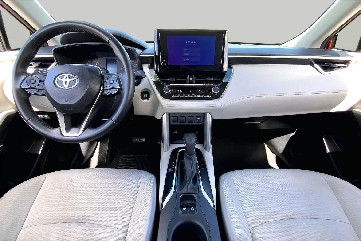 2024 Toyota Corolla Cross LE Barcelona Red Metallic at Group 1 Toyota Southwest