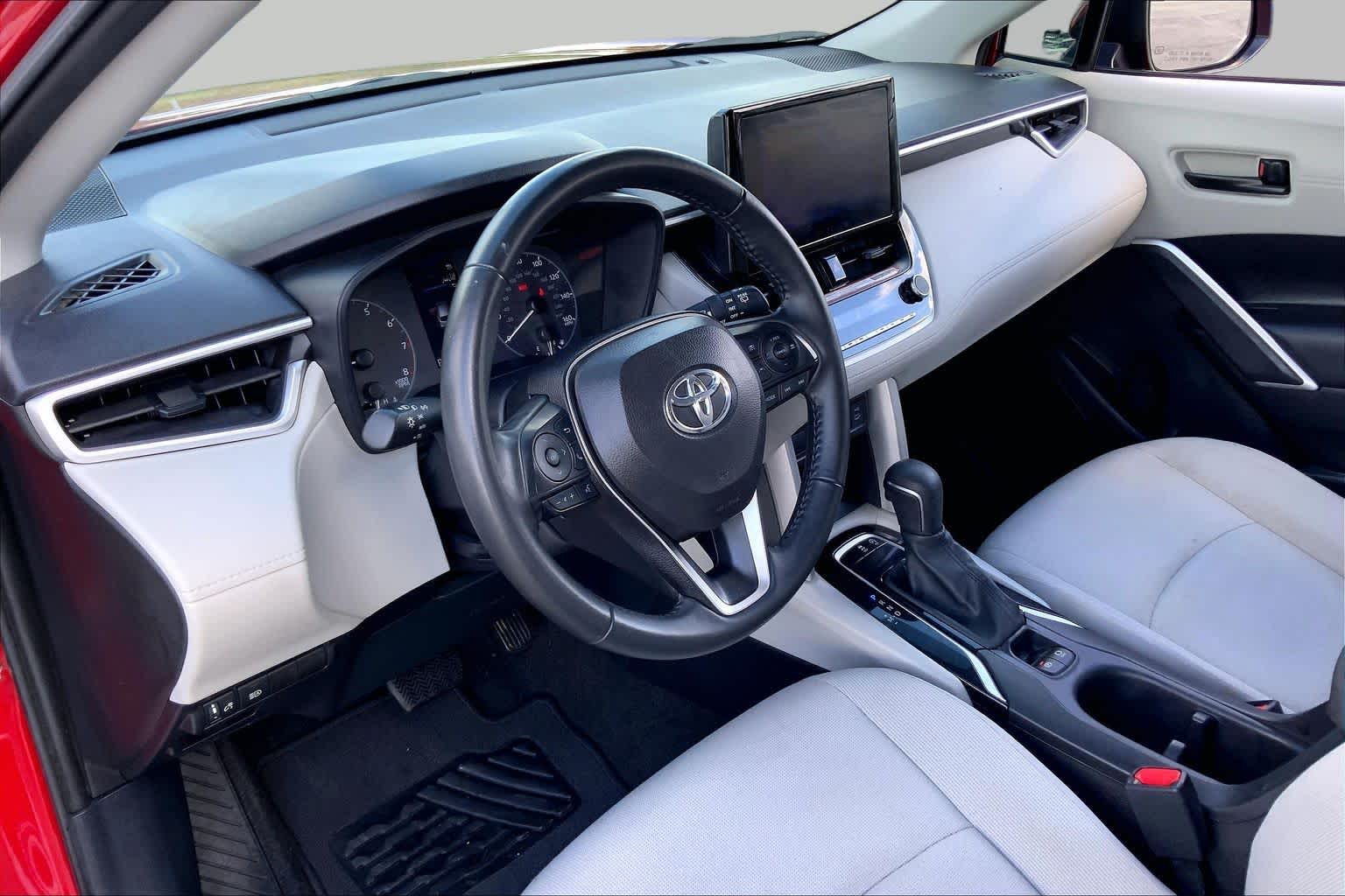 2024 Toyota Corolla Cross LE Barcelona Red Metallic at Group 1 Toyota Southwest