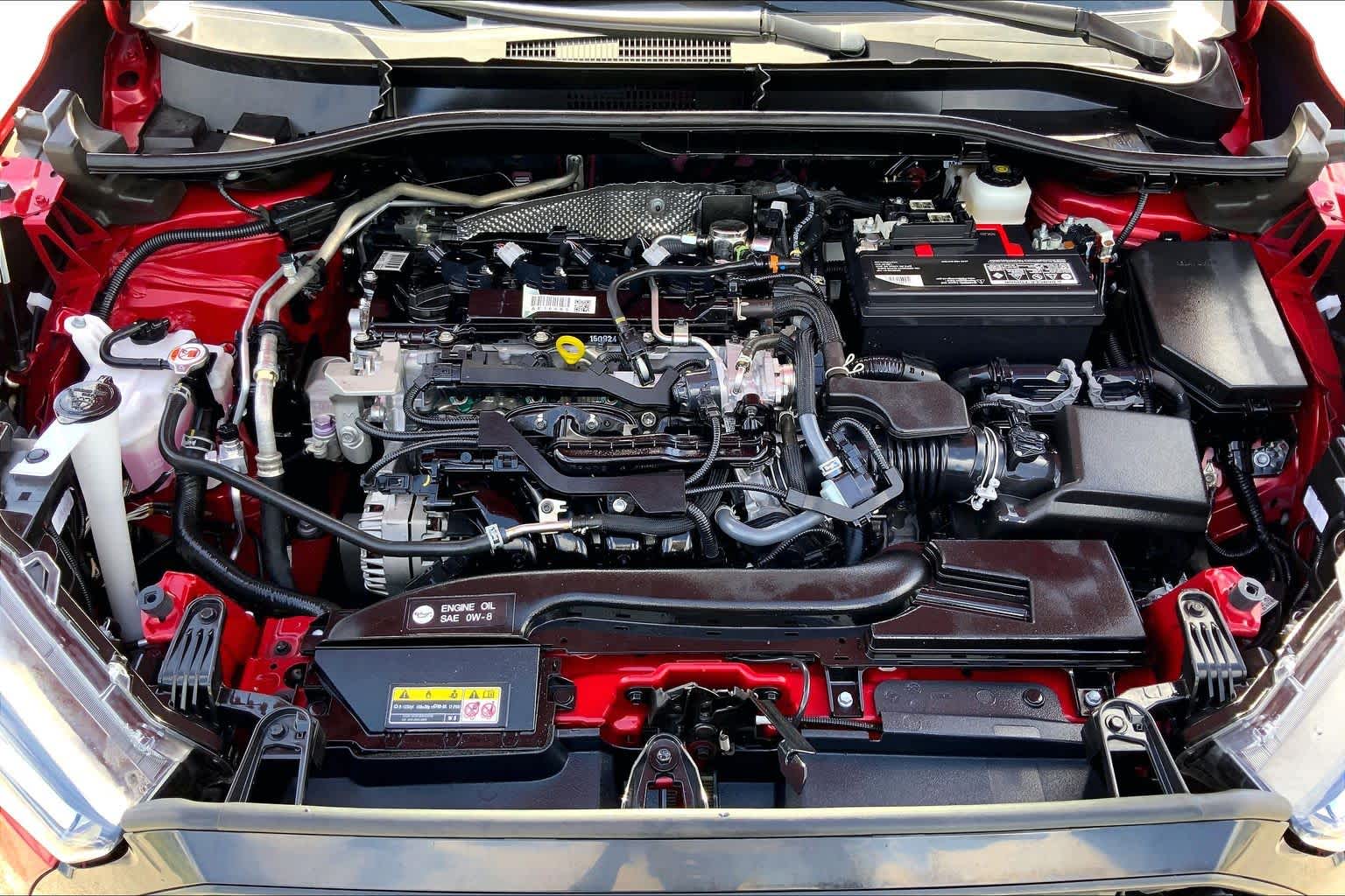 2024 Toyota Corolla Cross LE Barcelona Red Metallic at Group 1 Toyota Southwest