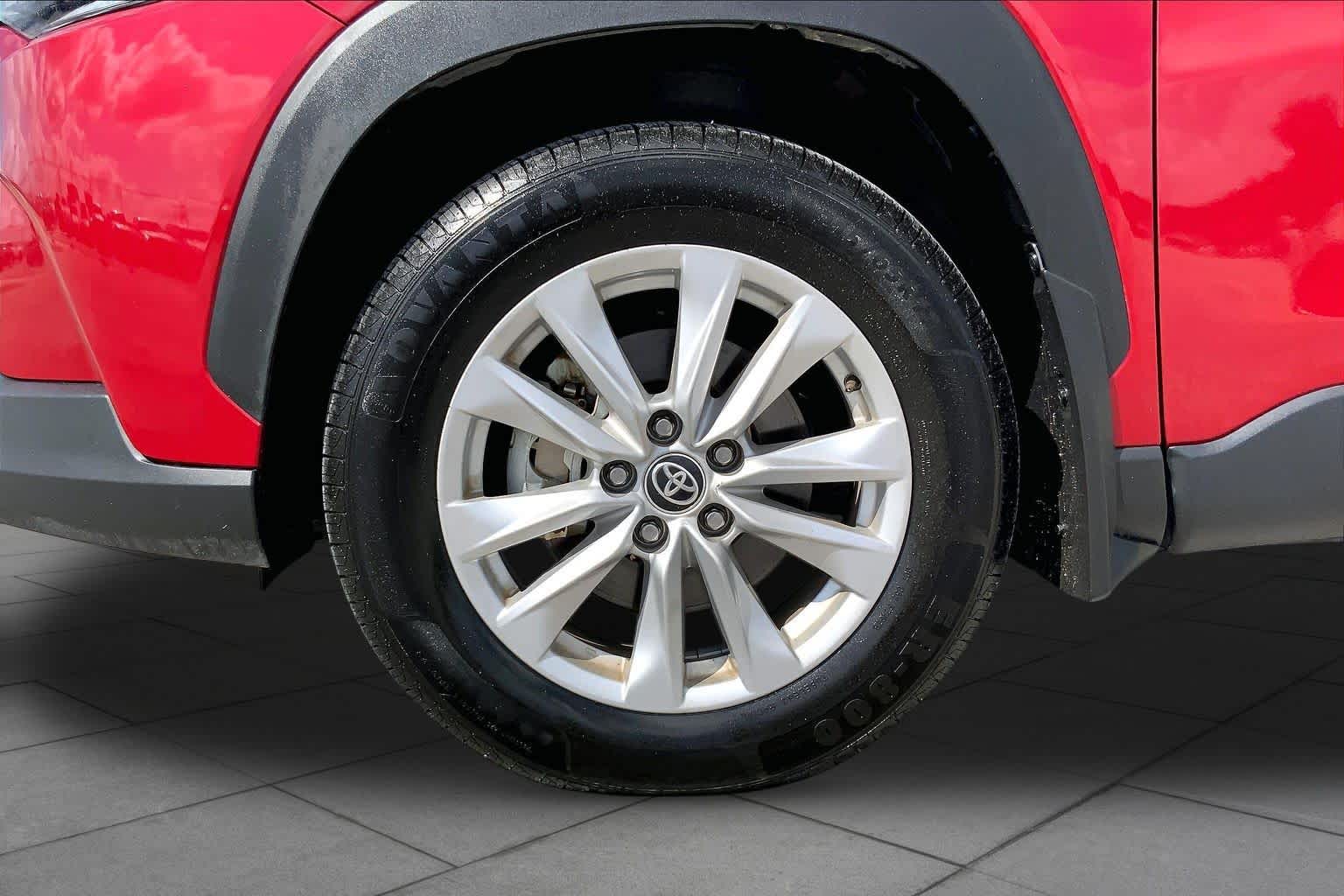 2024 Toyota Corolla Cross LE Barcelona Red Metallic at Group 1 Toyota Southwest