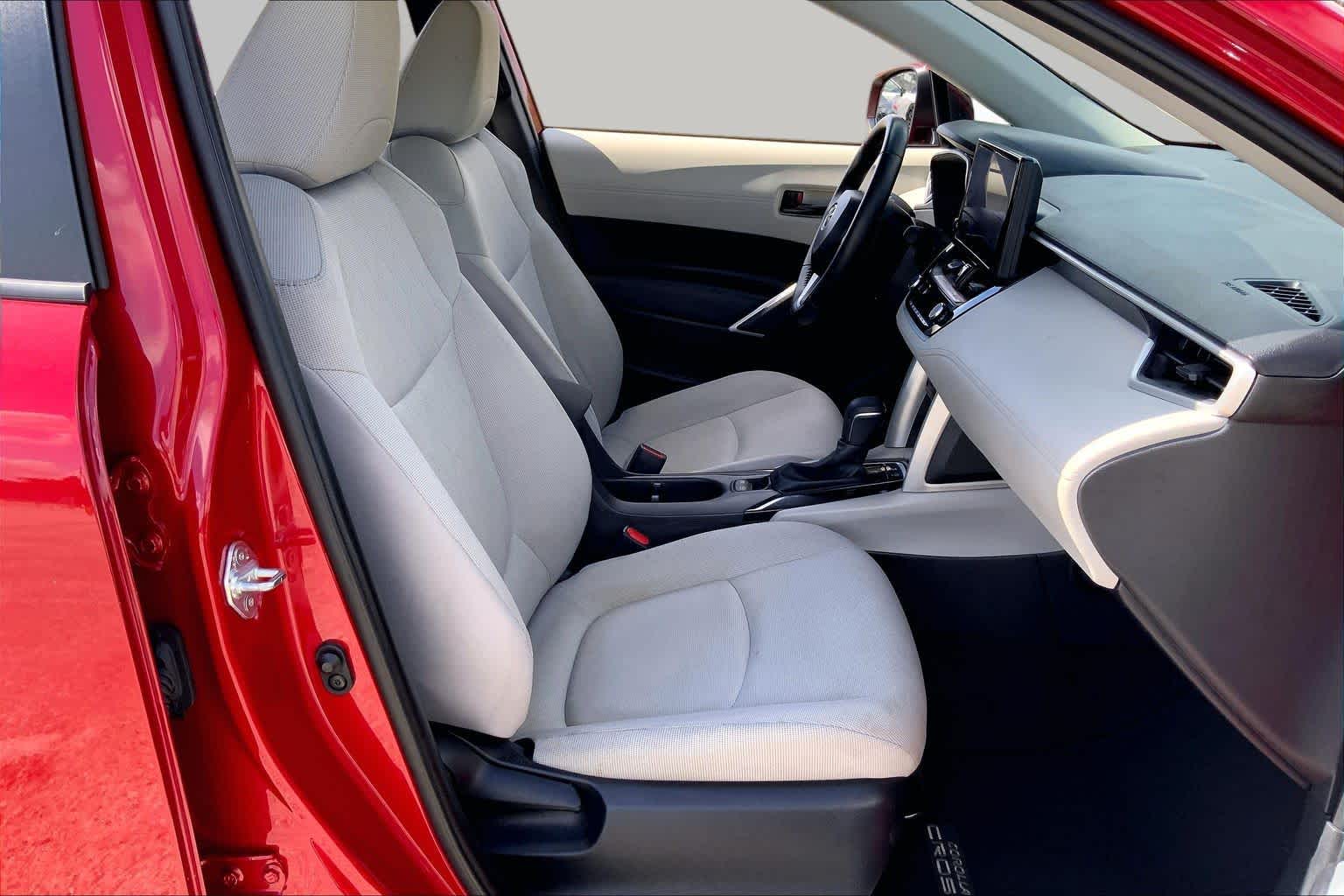 2024 Toyota Corolla Cross LE Barcelona Red Metallic at Group 1 Toyota Southwest