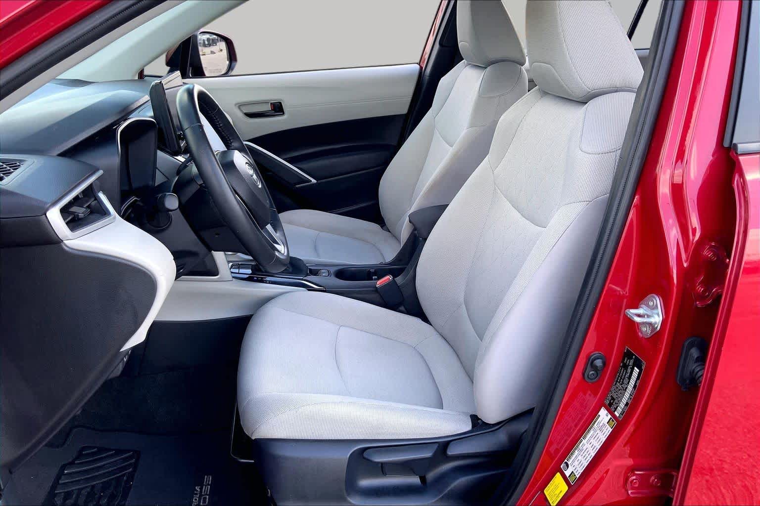 2024 Toyota Corolla Cross LE Barcelona Red Metallic at Group 1 Toyota Southwest