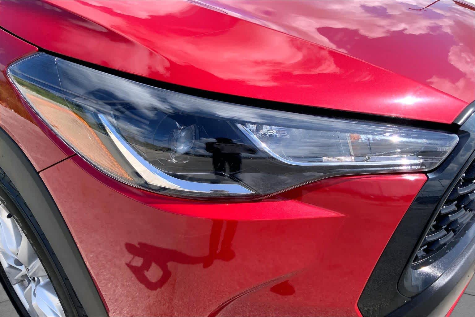 2024 Toyota Corolla Cross LE Barcelona Red Metallic at Group 1 Toyota Southwest