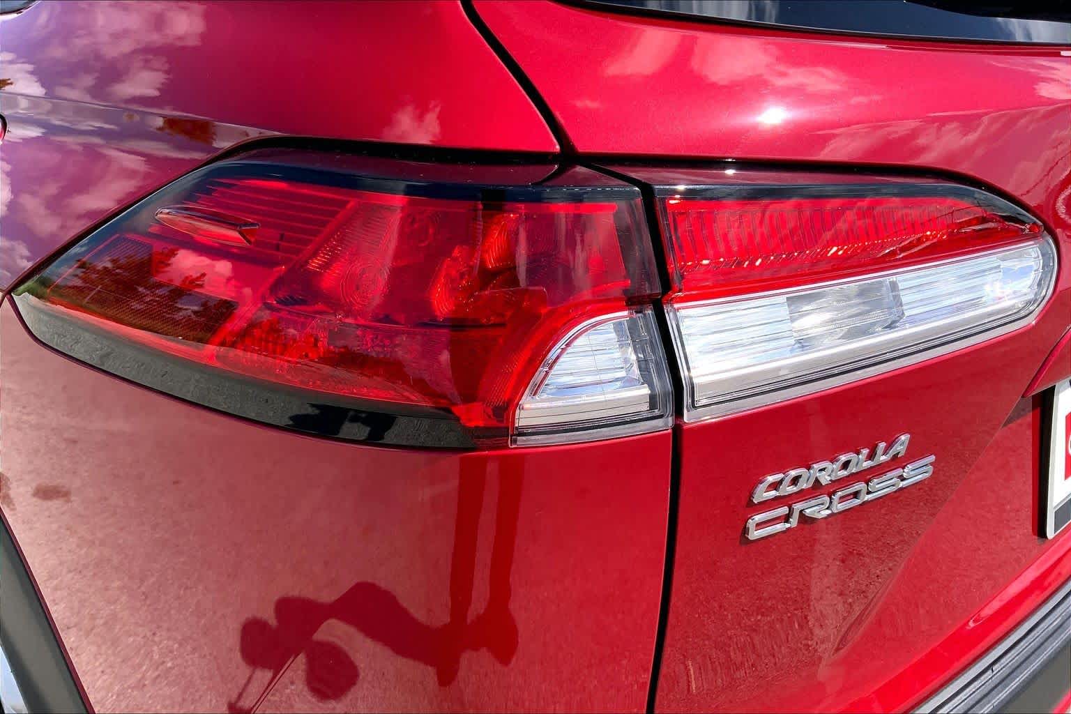 2024 Toyota Corolla Cross LE Barcelona Red Metallic at Group 1 Toyota Southwest