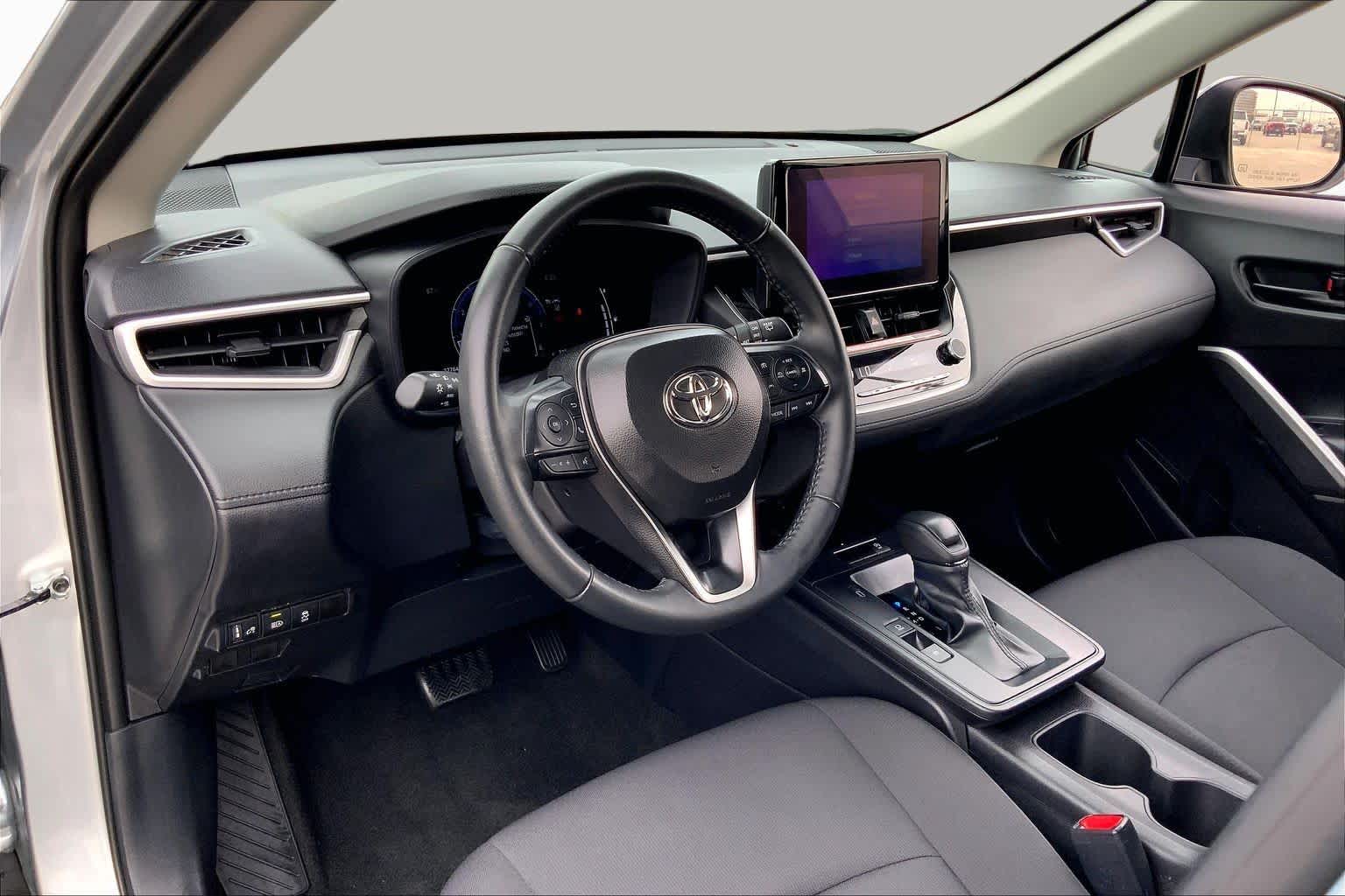 2026 Toyota Corolla Cross LE Sonic Silver at Group 1 Toyota Southwest