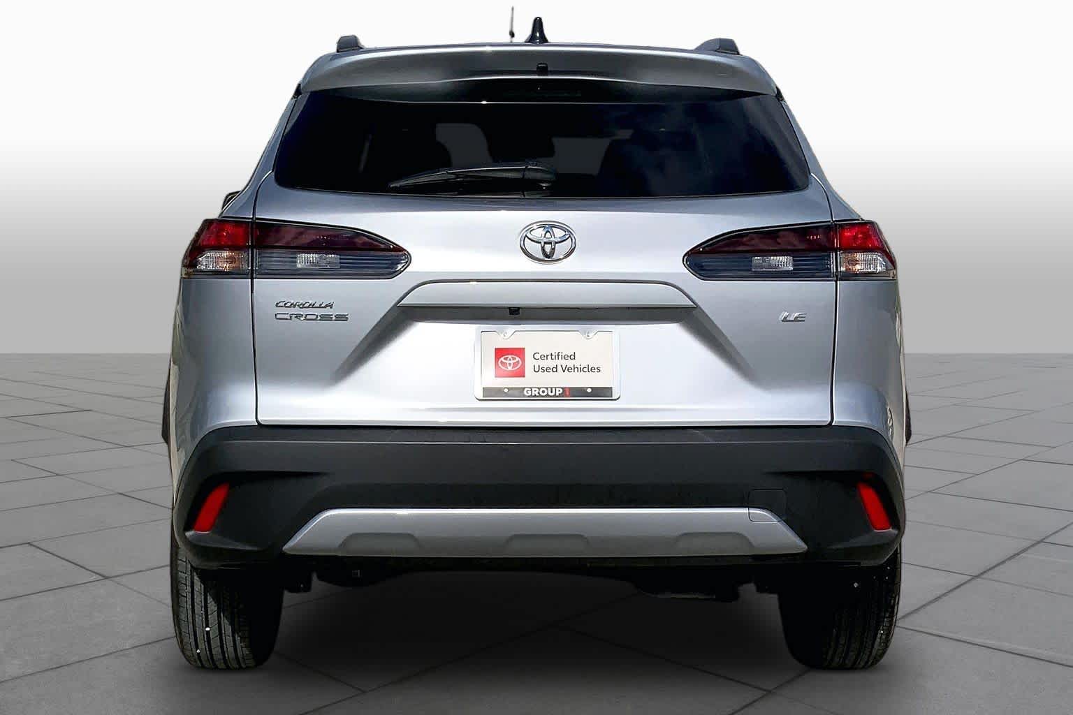 2026 Toyota Corolla Cross LE Sonic Silver at Group 1 Toyota Southwest