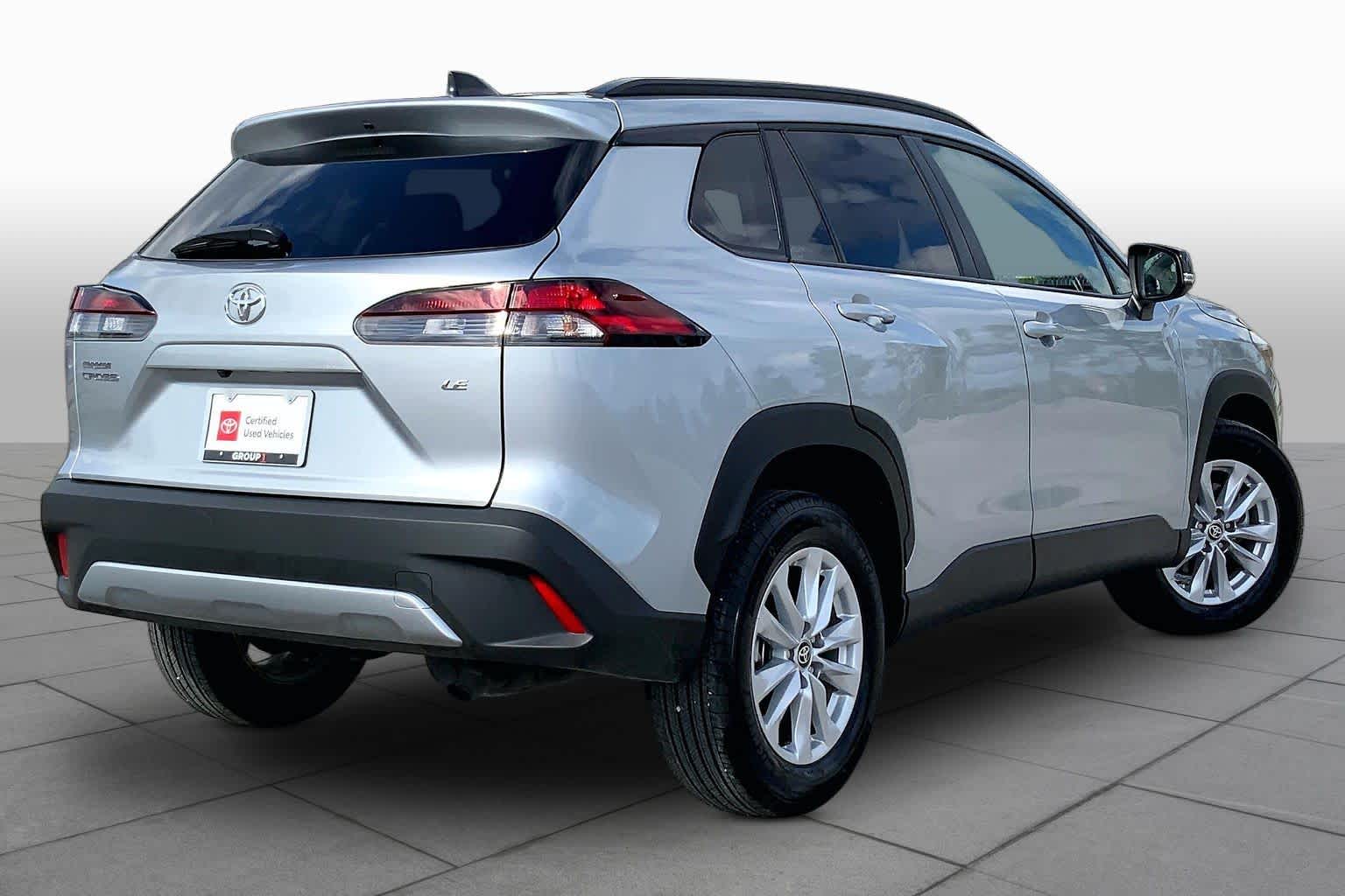 2026 Toyota Corolla Cross LE Sonic Silver at Group 1 Toyota Southwest