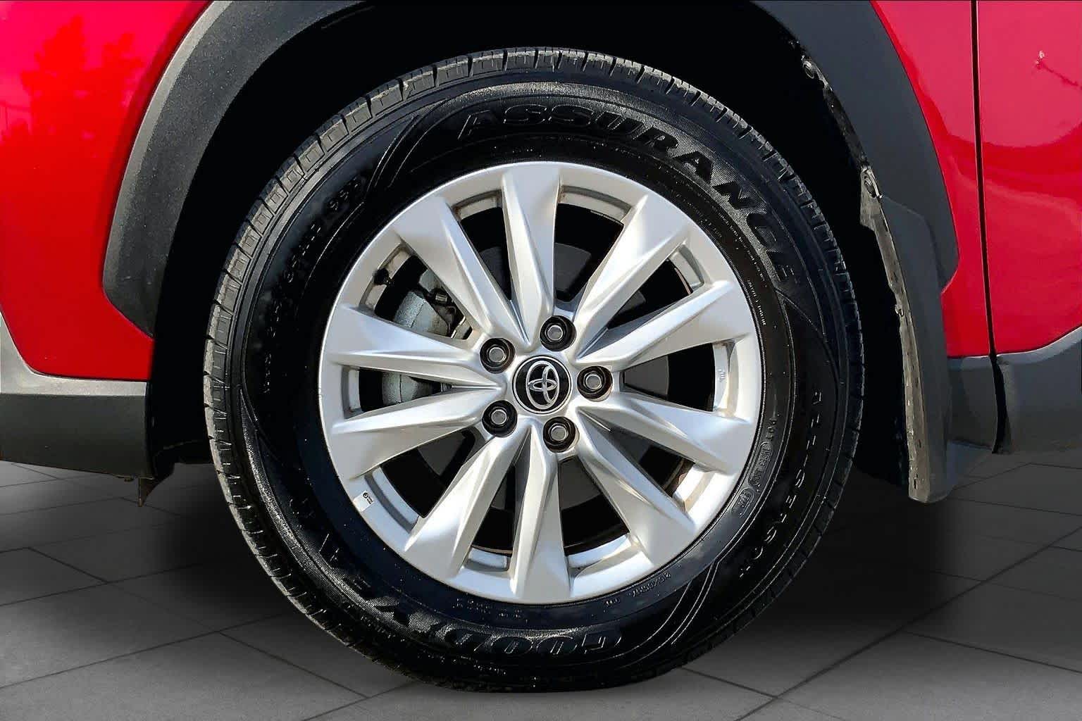 2025 Toyota Corolla Cross LE Soul Red Crystal at Group 1 Toyota Southwest