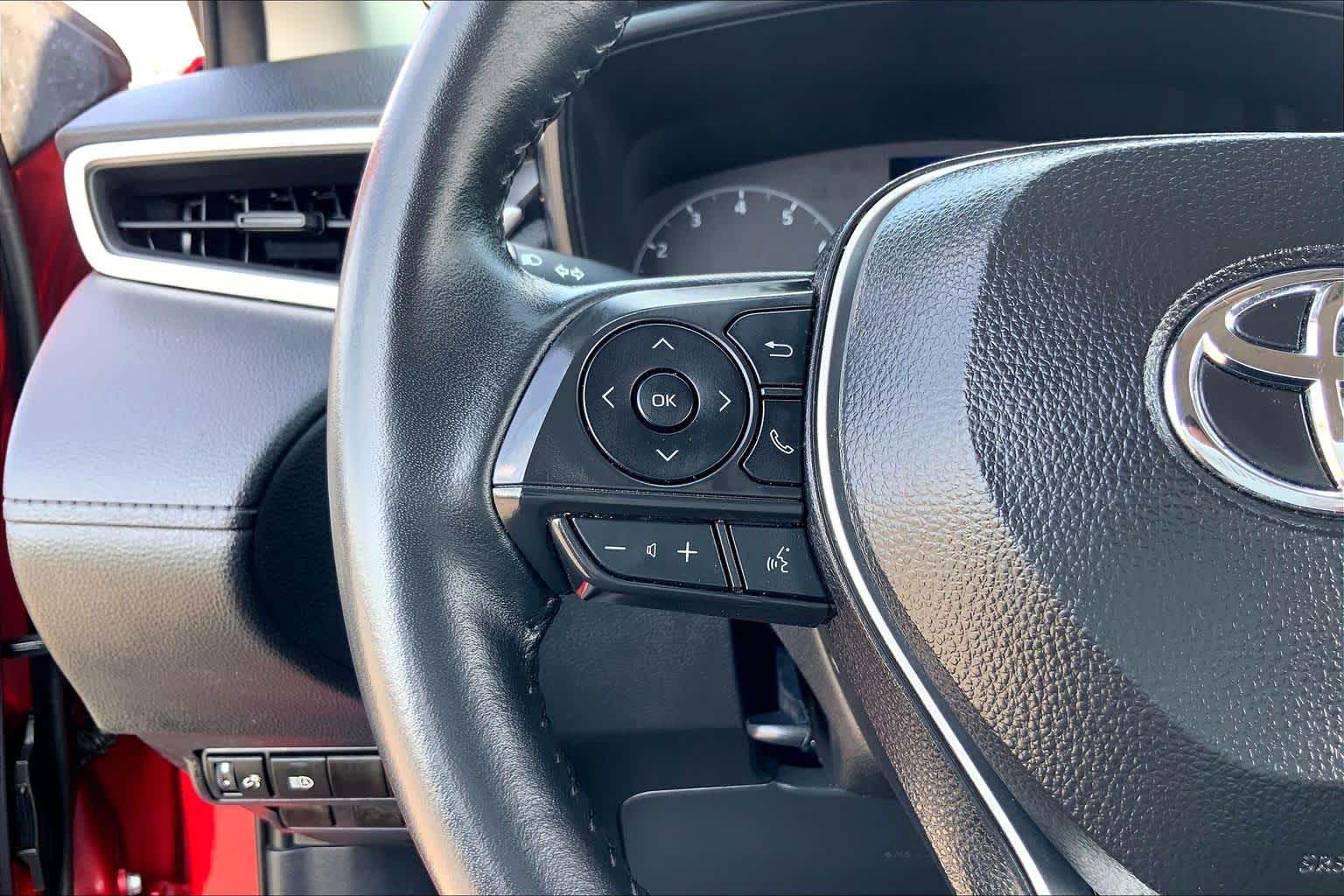 2025 Toyota Corolla Cross LE Soul Red Crystal at Group 1 Toyota Southwest